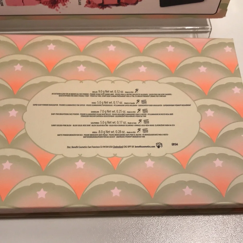 Benefit- Cheekleaders pink squad blush,bronze and highlight palette NEW - Picture 11 of 12